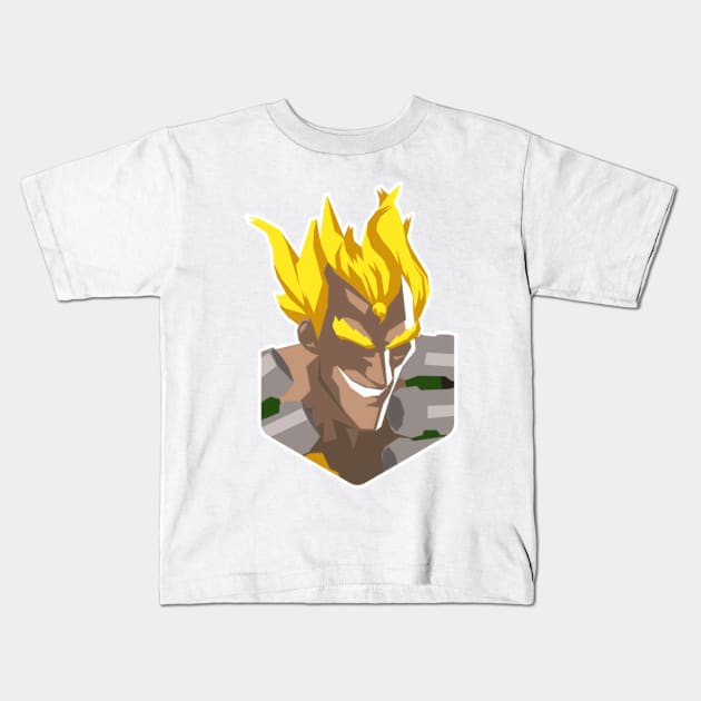 Junkrat Grin Kids T-Shirt by Genessis